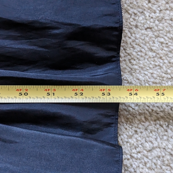 Designer Blk Velvet and Lace Gown by Basix sz 8. Strapless - Picture 5 of 9